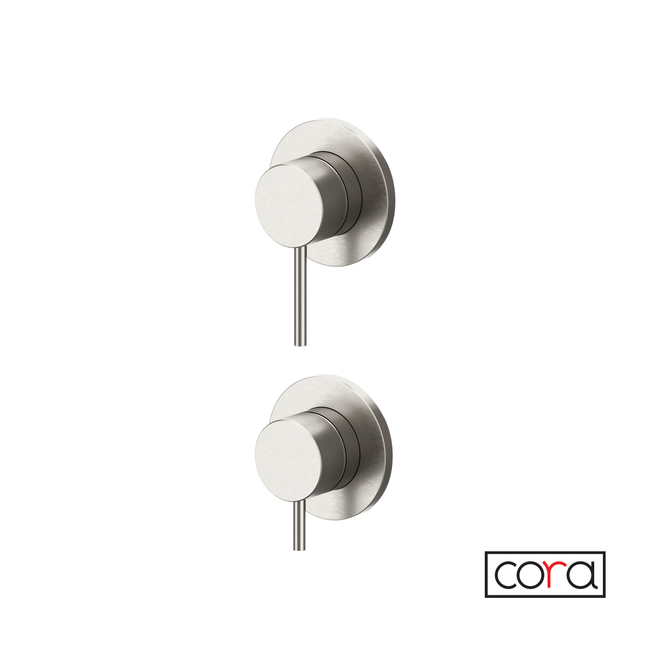 Built-In Mixer 2-3 Ways COSMO CORA, Inox316 Brushed