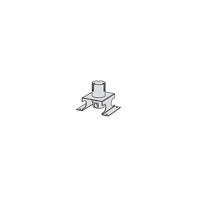 Built-in part for floor-standing basin mixer