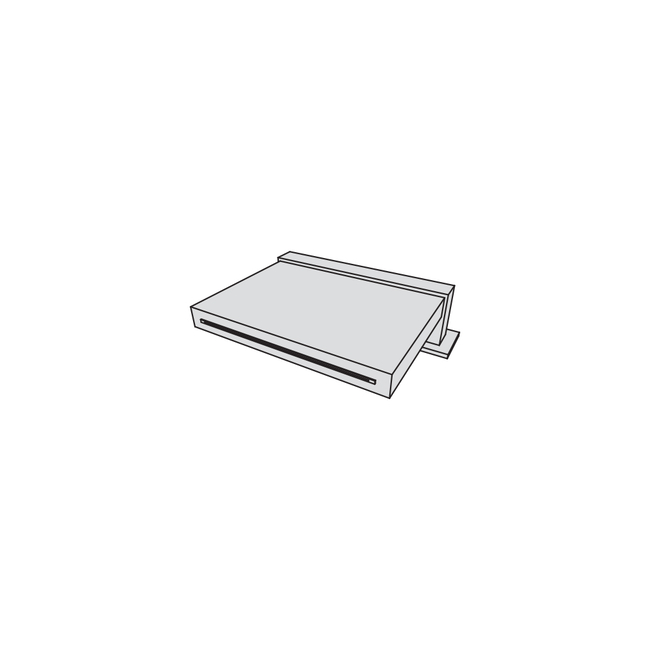 ΣΤΟΜΙΟ ΚΑΤΑΡΡΑΚΤΗ ΠΑΓΚΟΥ BRUSHED STEEL