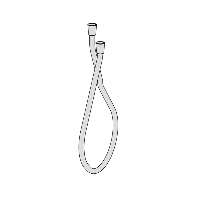 Αθραυστο σπιραλ 150εκ. Carbon με PVD Brushed Carbon βιδώματα
