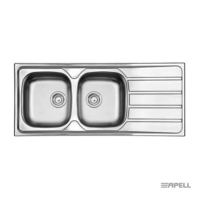 ΝΕΡΟΧΥΤΗΣ AREA 116x50 APELL INOX ΛΕΙΟ