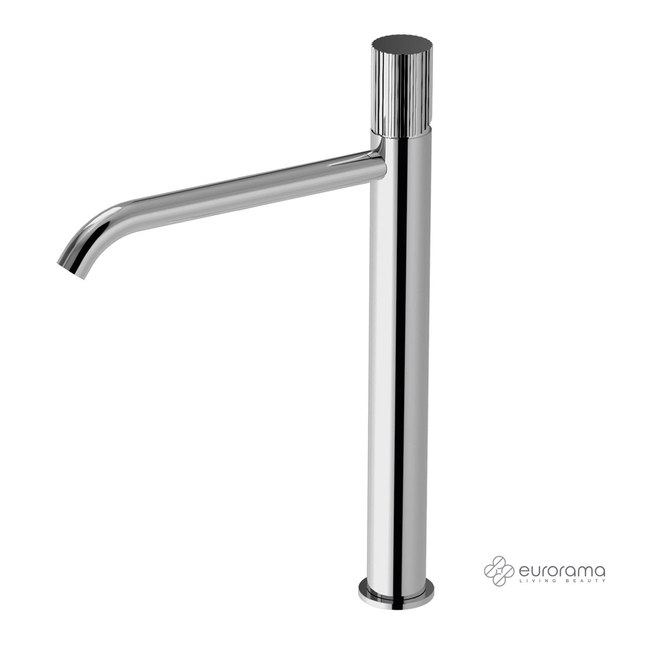 High Washbasin Mixer With  Click Clack Waste Oso EURORAMA Chrome