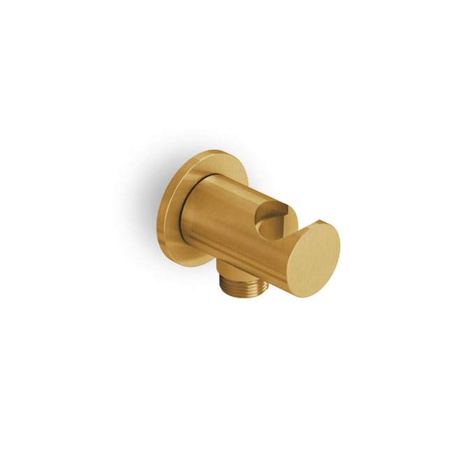 Παροχή Νερού με Στήριγμα Τηλεφώνου Eurorama Brushed Gold