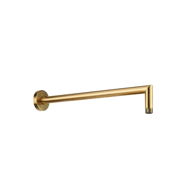 Βραχίονας Τοίχου Στρογγυλός  35εκ., Vicario Brushed Gold