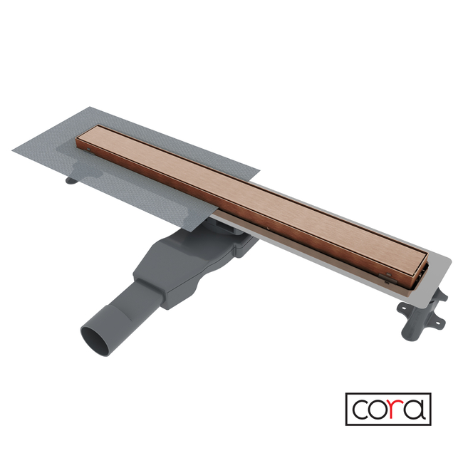 ΚΑΝΑΛΙ ΝΤΟΥΣ NEO 60cm CORA INOX PVD ROSE-GOLD