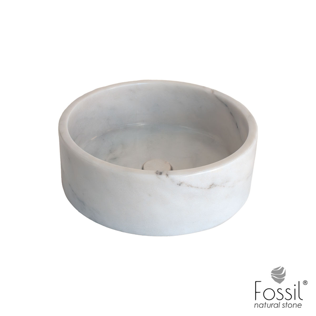 ΝΙΠΤΗΡΑΣ ΜΑΡΜΑΡΙΝΟΣ Φ42 H.14 FOSSIL CARRARA NUOVO