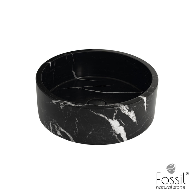ΝΙΠΤΗΡΑΣ ΜΑΡΜΑΡΙΝΟΣ Φ42 H.14 FOSSIL MARQUINA NERO