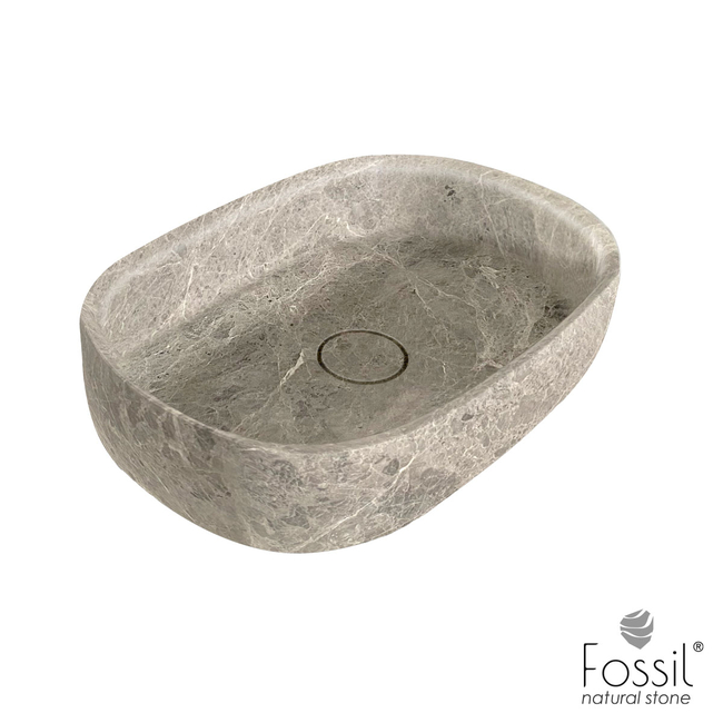 ΝΙΠΤΗΡΑΣ ΜΑΡΜΑΡΙΝΟΣ DUNE 55x38 H.14 FOSSIL TUNDRA GREY